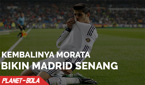 Zidane senang dengan kembalinya Alvaro Morata