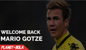 Mario Gotza Kembali ke Borussia Dortmund