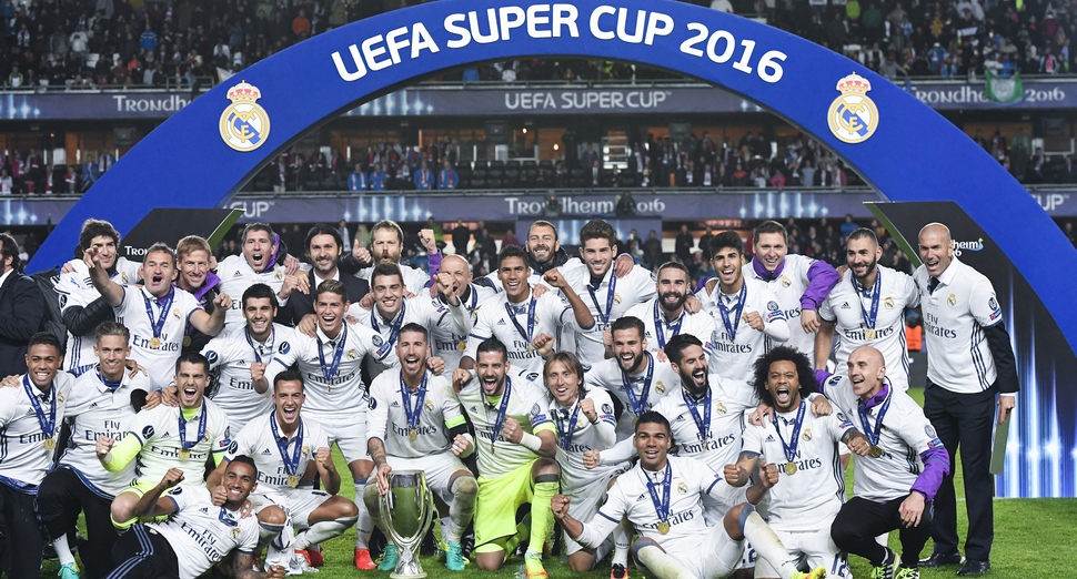 Piala Super Eropa Jatuh Ke Tangan Real Madrid