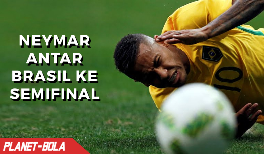 Neymar Antar Brazil ke Babak Semifinal