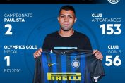 Gabriel Barbosa Resmi Bergabung ke Inter Milan