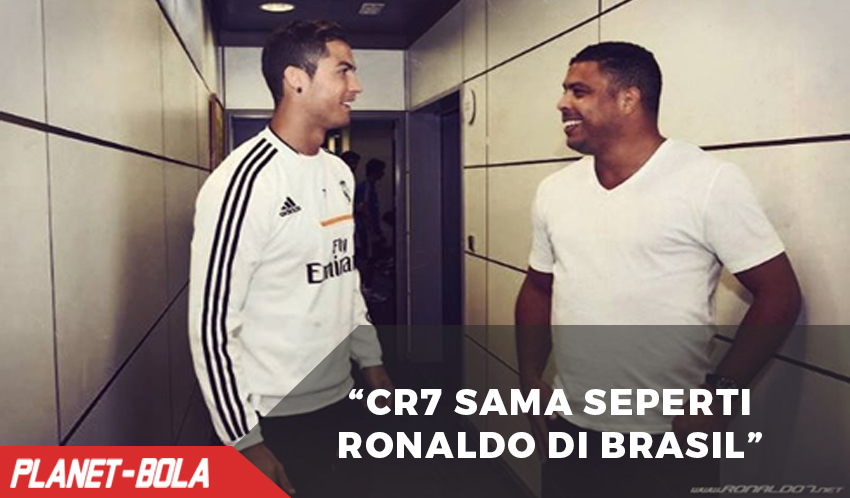Mengagumkan Cristiano dianggap seperti Ronaldo di Brasil