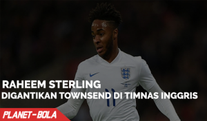 Sterling Resmi Digantikan Townsend Di Timnas Inggris