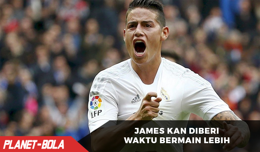 Zidane berjanji beri waktu bermain lebih untuk James