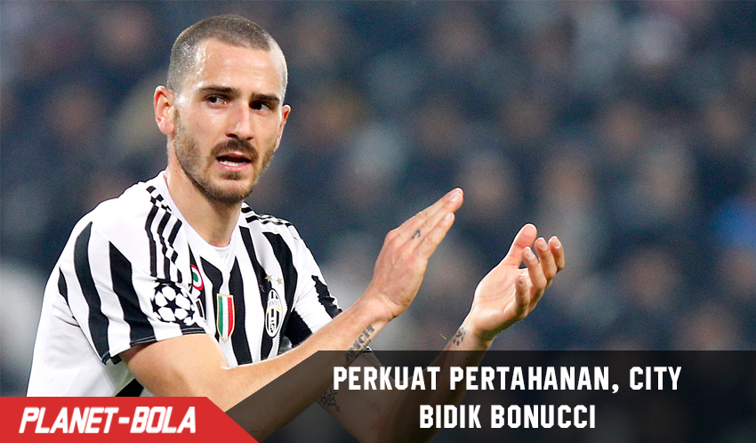 Ingin perkuat pertahanan, City ngotot datangkan Bonucci