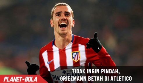 Digosipkan Pindah, Griezmann betah di Atletico