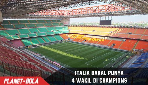 Italia bakal miliki empat wakil di Liga Champions