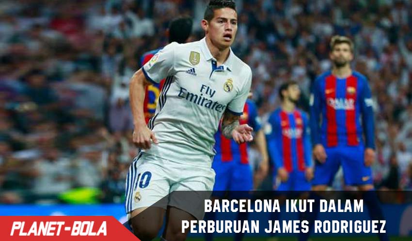 Dikabarkan pindah dari Madrid, Barcelona gerak cepat untuk James
