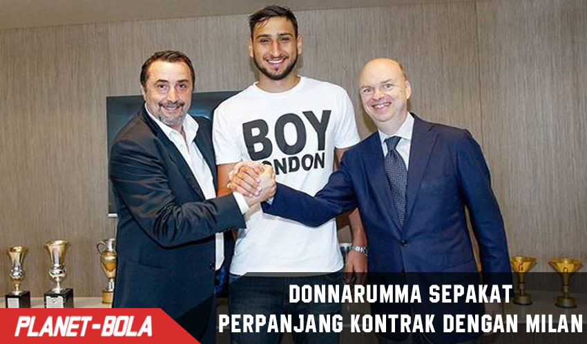Donnaruma resmi perpanjang Kontrak dengan AC Milan