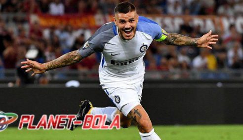 Liga Italia : Inter Milan Kalahkan As Roma 3-1