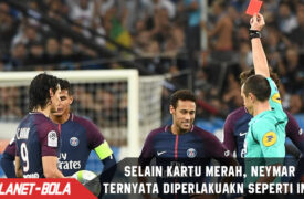Selain dikartu Merah, Ternyata Neymar juga dapat perlakuan buruk