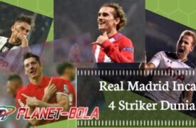 Benzema Bermasalah, Real Madrid Incar 4 Striker Ini Sebagai Pengganti