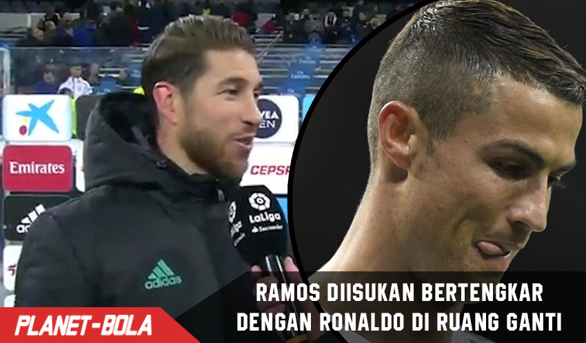 Panas! Ramos di isukan adu mulut di Ruang ganti dengan Ronaldo