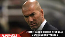 Zidane Marah ketika Dibilang Serangan Madrid mudah dibaca
