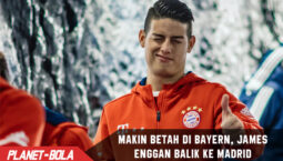 Makin betah di Bayern, James enggan kembali ke Madrid