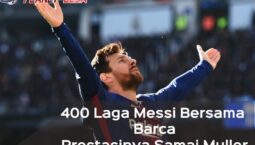 Dengan 400 Laga Bersama Barca, Messi Samai Prestasi Gerd Muller