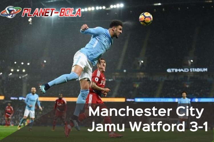 Hasil Liga Inggris Pekan 22: Manchester City Jamu Watford 3-1