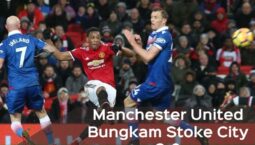 Liga Primer Inggris: Manchester United Bungkam Stoke City 3-0 di Old Trafford