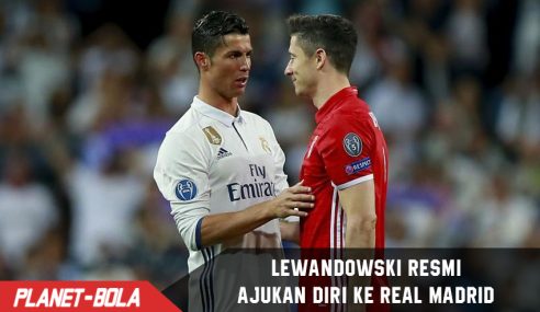 HOT ! Lewandowski ajukan diri jadi pemain baru Real Madrid