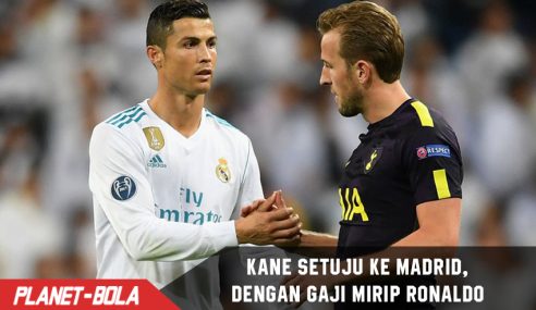 Gaji setara Ronaldo, Kane setuju dengan Real Madrid