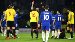 Watford 4-1 Chelsea: Juara Merosot Saat Bakayoko Terkartu Merah