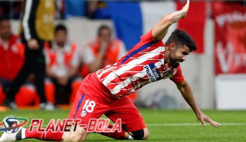 Gagal Sumbang Gol untuk Atletico Madrid, Diego Costa Tetap Dipuji