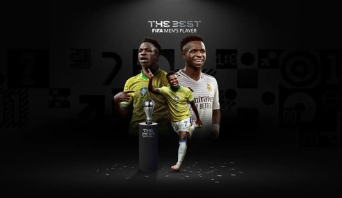 Vinicius Jr Raih Pemain Terbaik FIFA Awards 2024