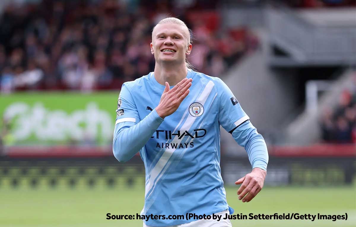 Erling Haaland top skor Liga inggris 2025/2026