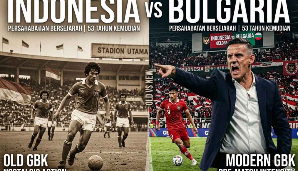 Memori 53 Tahun Indonesia vs Bulgaria di GBK Jelang Final FIFA Series