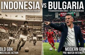 Memori 53 Tahun Indonesia vs Bulgaria di GBK Jelang Final FIFA Series