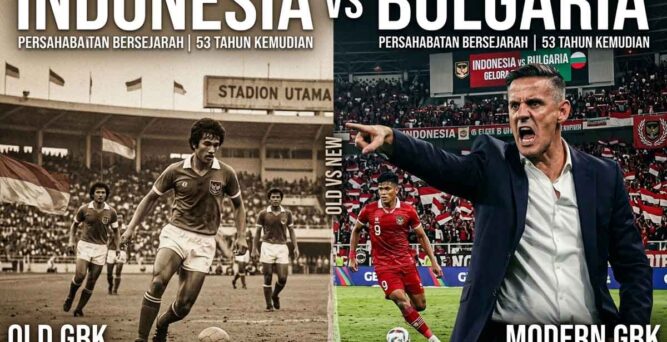 Memori 53 Tahun Indonesia vs Bulgaria di GBK Jelang Final FIFA Series