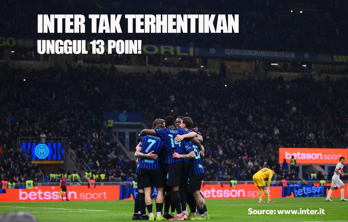 Inter Milan vs Genoa Serie A 2025 Inter menang 2-0