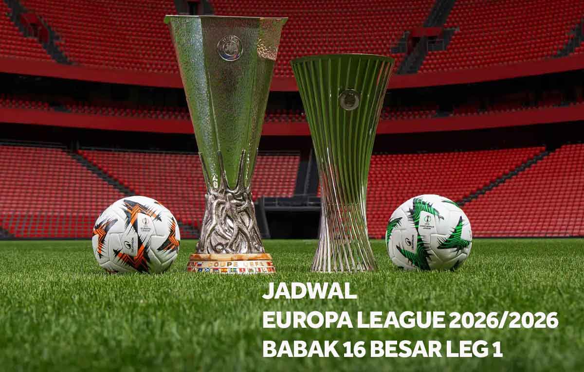 Jadwal Europa League 2025/2026 Babak 16 Besar Leg 1