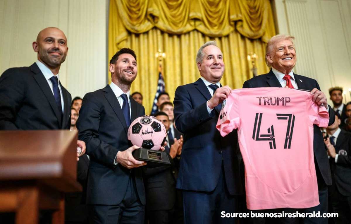 Lionel Messi Inter Miami Donald Trump Gedung Putih