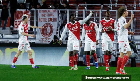 Hasil Ligue 1 Pekan 26: Monaco dan Nice Menang, Marseille Amankan Tiga Poin