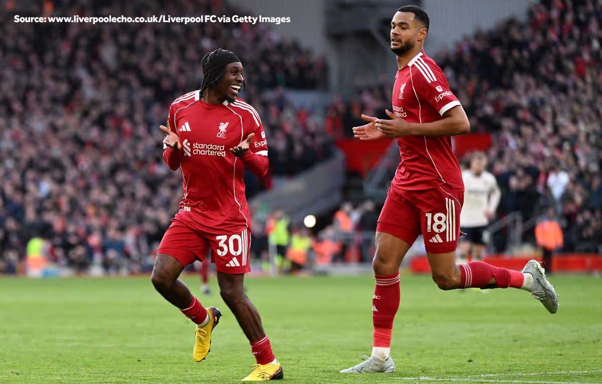 Liverpool menang 5-2 atas West Ham di Liga Inggris