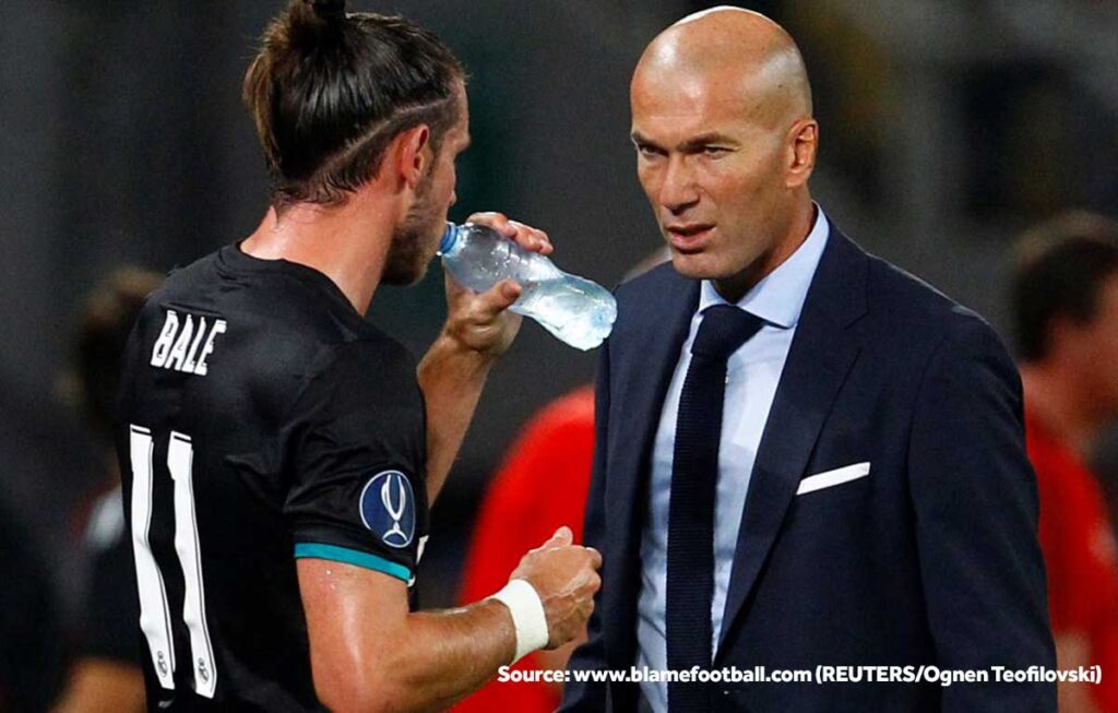 Gareth Bale dan Zinedine Zidan di Real Madrid