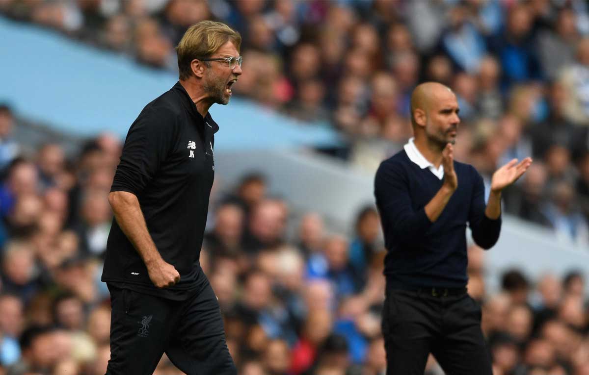 guardiola vs klopp rivalitas