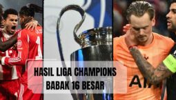 Hasil Liga Champions Tadi Malam: Update Skor Babak 16 Besar