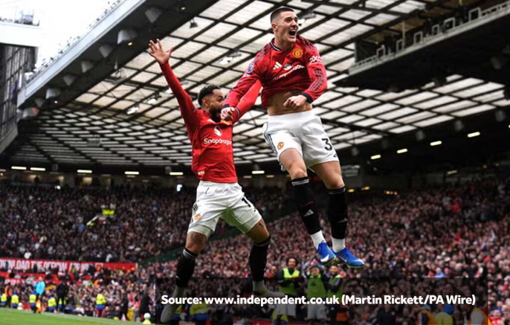 hasil liga inggris pekan 30 arsenal manchester united