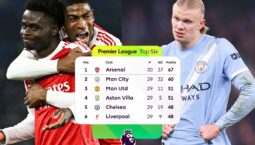 Hasil Liga Inggris Pekan 29: Arsenal Menang, Chelsea Pesta Gol, Liverpool dan MU Tumbang