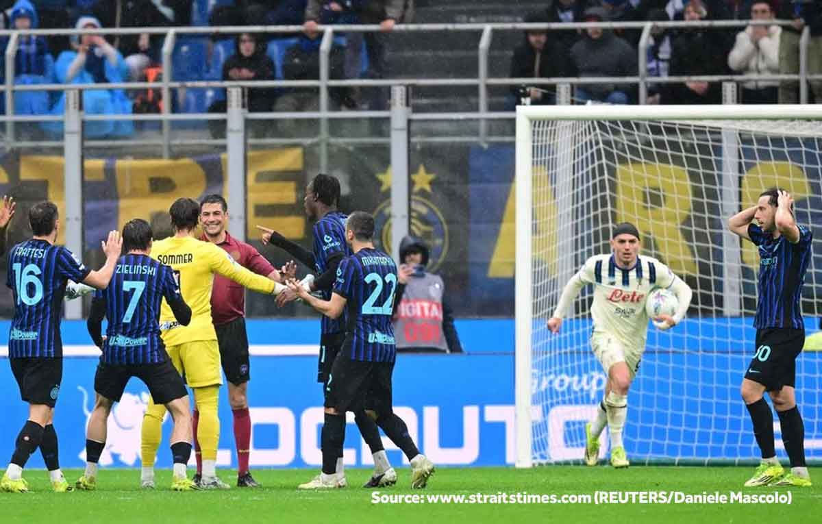 inter milan vs atalanta serie a kontroversi wasit gianluca manganiello