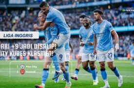 Arsenal Kolaps di April: Dari Unggul 9 Poin, Kini Disalip Manchester City