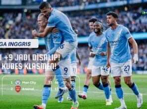 Arsenal Kolaps di April: Dari Unggul 9 Poin, Kini Disalip Manchester City