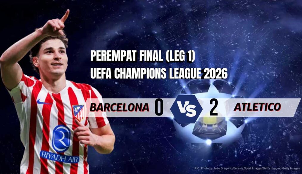 Hasil Barcelona vs Atletico Madrid 0-2: Kartu Merah Cubarsi, Simeone Cetak Sejarah di Camp Nou