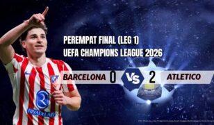 Hasil Barcelona vs Atletico Madrid 0-2: Kartu Merah Cubarsi, Simeone Cetak Sejarah di Camp Nou
