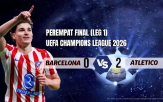 Hasil Barcelona vs Atletico Madrid 0-2: Kartu Merah Cubarsi, Simeone Cetak Sejarah di Camp Nou