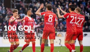 Bayern Munich Cetak 100 Gol! Comeback Dramatis Lawan Freiburg Ukir Rekor Baru