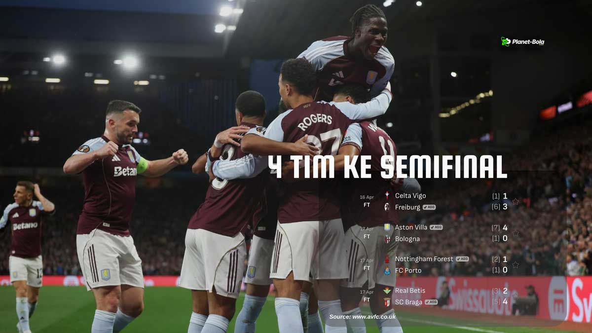 Hasil Europa League Perempat Final Leg 2