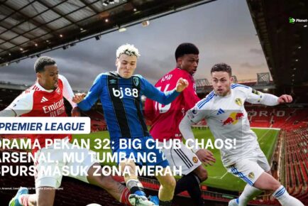 Hasil Liga Inggris: Arsenal dan MU Tumbang, Liverpool Kembali ke Jalur Kemenangan